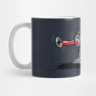 Cartoon dragster Mug